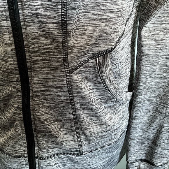 EUC Hooded Zip-Up Jacket Athletic Yoga Gym - Picture 7 of 8